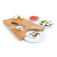 Large Chopping Board and Plate Cutting Serving Universal Collect Tray. Smart Kitchen Bamboo cutting board