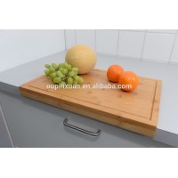 Bamboo Cutting Board with Drip Groove & Cutting Board with Counter Edge